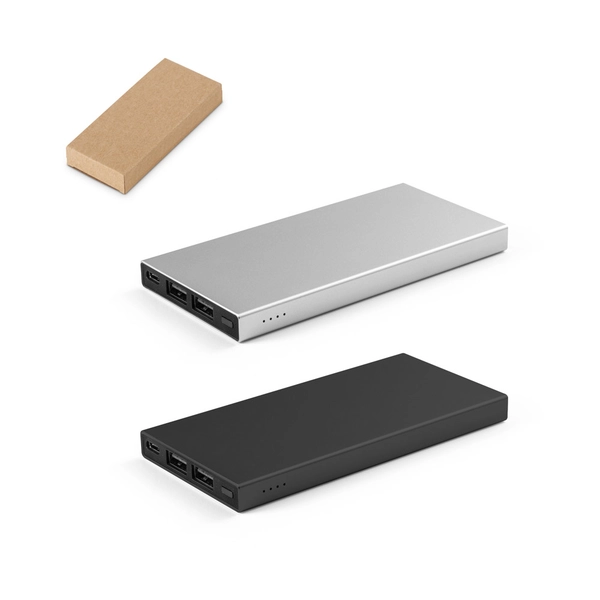RD 97164-Power Bank Personalizado em aluminio reciclado RD 97164-Power Bank Personalizado em aluminio reciclado